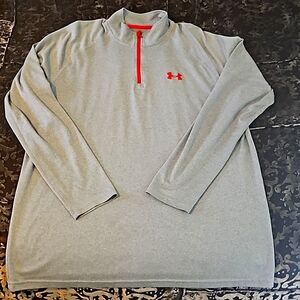 Under Armour Mens Large Half Zip LS shirt
